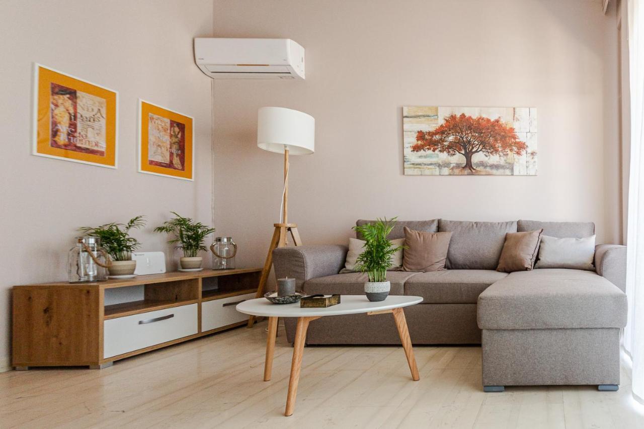 Cozy Seaside Penthouse With Sea & Mountain View. Apartment Volos Bagian luar foto